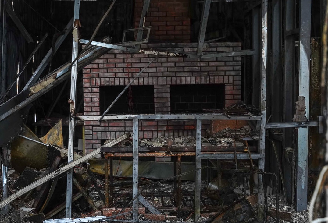 Ночью в Краснооктябрьском районе Волгограда сгорели два павильона на улице Штеменко