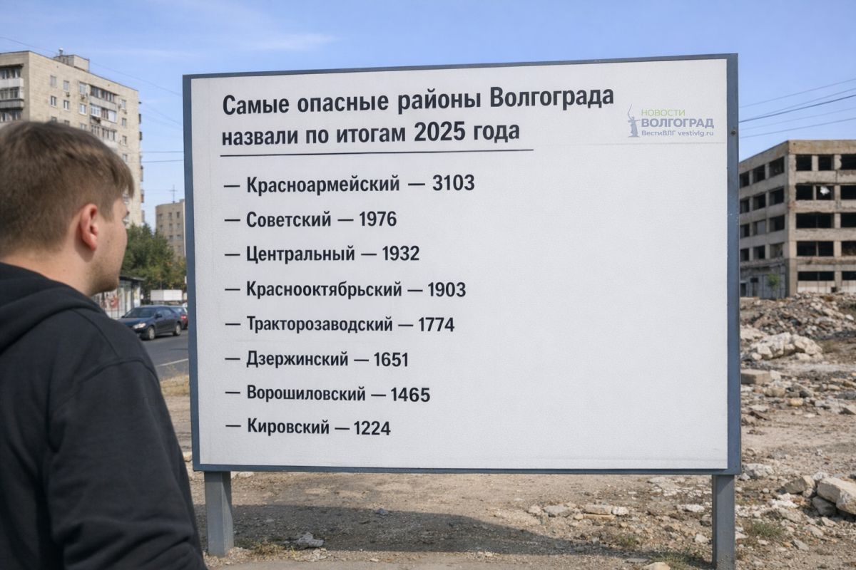 Где чаще всего фиксируют правонарушения в Волгограде — рейтинг районов