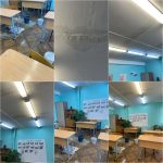 Аварийная ситуация в школе №31 Волжского: протечки крыши мешают учебному процессу