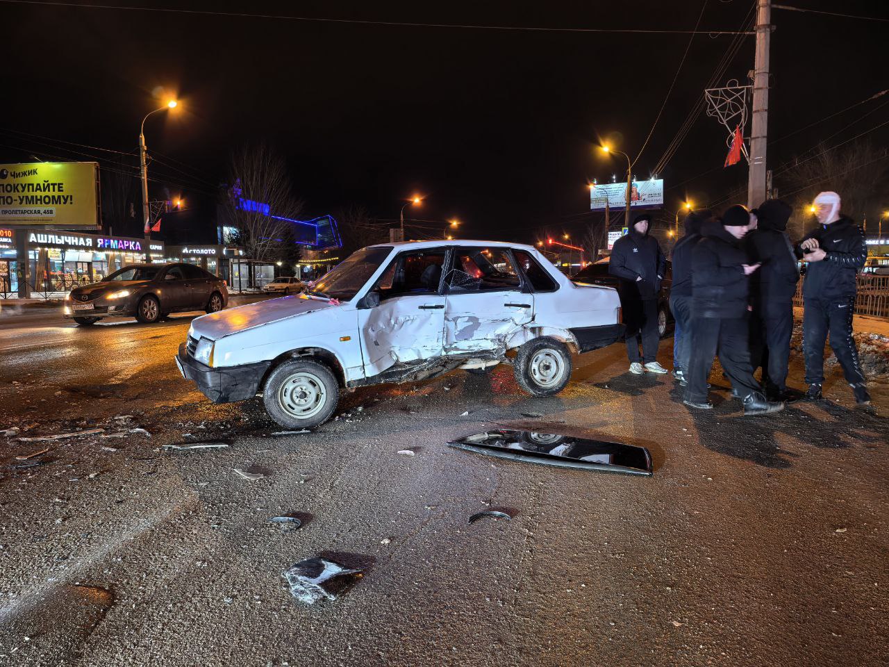 Авария в Красноармейском районе Волгограда сегодня: ДТП у «Гиппопо» на проспекте Героев Сталинграда