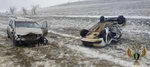 В Калмыкии в ДТП погибли двое полицейских из Волгоградской области