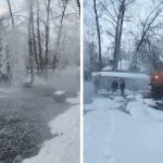 Две коммунальные аварии в Котово: дома остались без отопления и воды