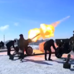 На Мамаевом кургане прогремел «Выстрел Памяти» из пушек ЗИС-3