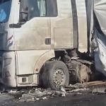 Авария в Михайловке: на трассе Москва — Волгоград столкнулись три грузовика, есть погибший