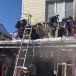 В Краснооктябрьском районе Волгограда потушили пожар в частном доме