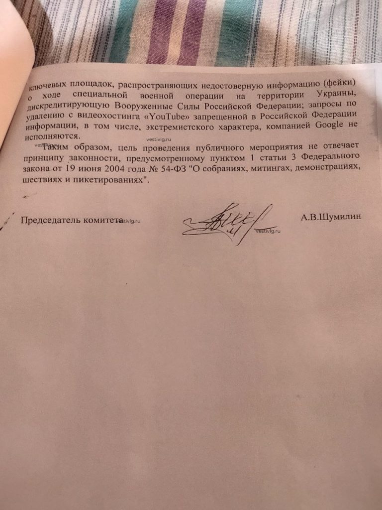 Активистка из Волжского заявила о давлении из-за планов провести митинг против блокировок Telegram