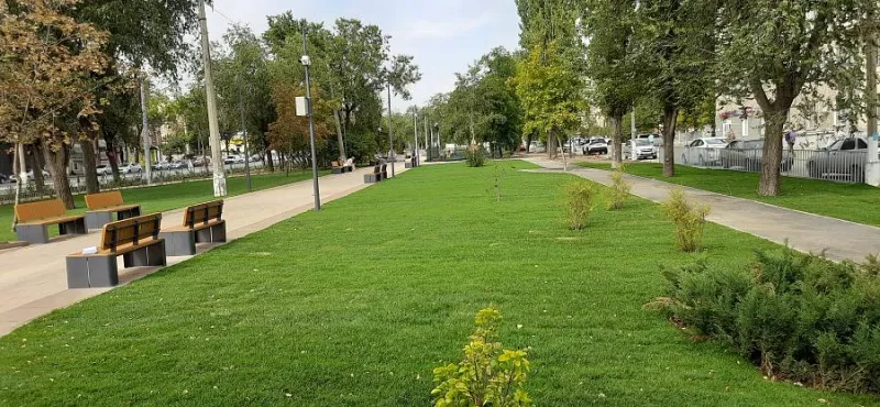В Волгограде благоустроят последний участок бульвара на проспекте Металлургов