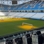 На «Волгоград Арене» прошли учения ОМОН по пресечению массовых беспорядков