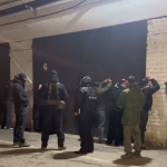 Рейд в Михайловке: 36 доставленных и аресты за неповиновение