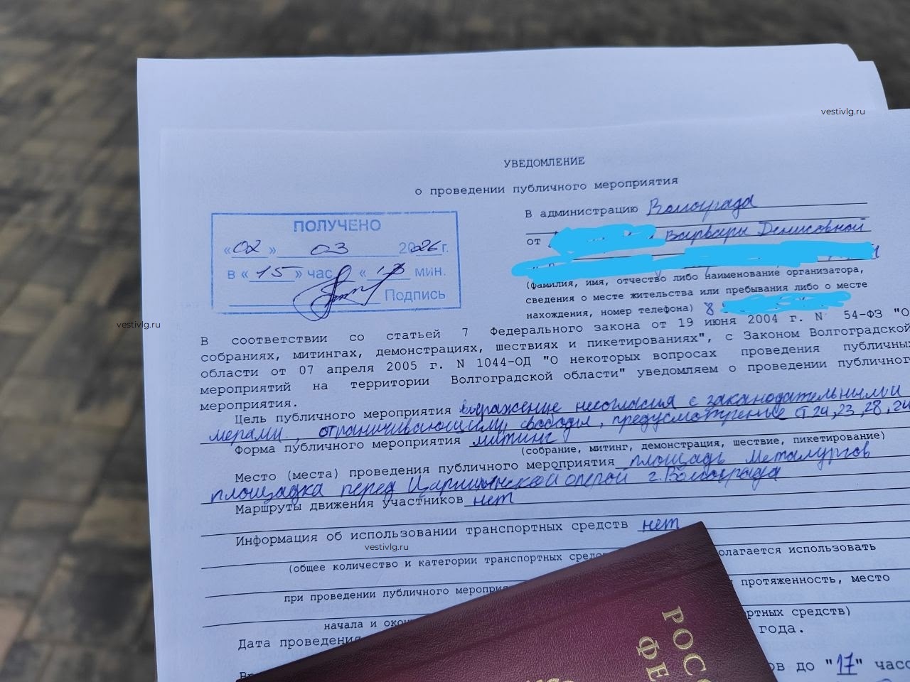 Активистка из Волжского заявила о давлении из-за планов провести митинг против блокировок Telegram