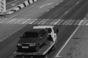 Волгоградская камера оштрафовала машину на эвакуаторе за превышение скорости