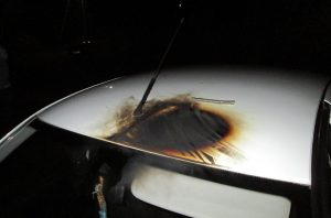 Житель Урюпинского района пытался сжечь машину бывшей жены