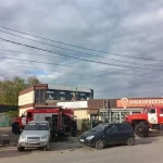 Краснослободск: пожар уничтожил торговый павильон с животными