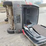 Пассажир пострадал в аварии с опрокидыванием иномарки в Волгограде