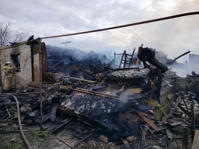 В Иловлинском районе при пожаре погибли супруги, дети спаслись