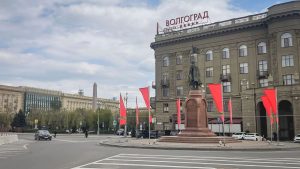 Центр Волгограда перекрыт из-за репетиции Парада Победы