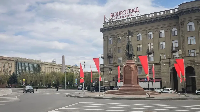 Центр Волгограда перекрыт из-за репетиции Парада Победы