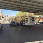 На Коммунистической в Волгограде образовалась пробка после аварии у вокзала