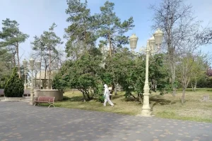 Два парка Волгограда прошли обработку от клещей перед сезоном прогулок