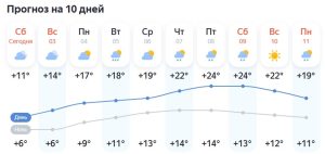 Волгоградцев ждет резкое потепление до +24 градусов в ближайшие дни
