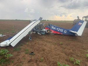 Самолет совершил жесткую посадку при обработке полей в Чернышковском районе