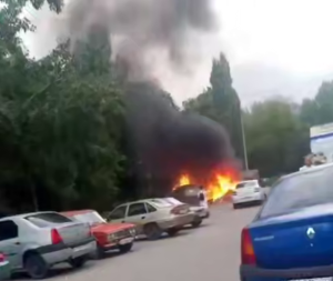 Пожар произошел на Спартановке в Волгограде