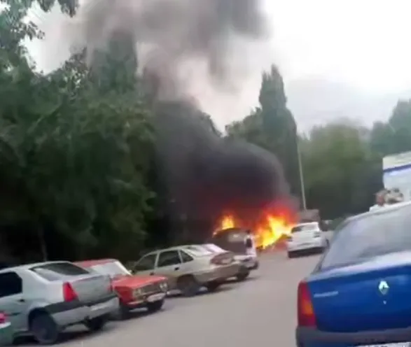 Пожар произошел на Спартановке в Волгограде