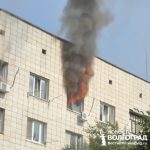 Появилось видео смертельного пожара в Волжском на улице Горького