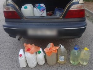 В Быковском районе задержали нелегального продавца бензина с двукратной наценкой