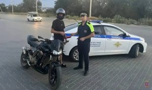 В Камышине подросткам напомнили, как безопасно ездить на мототранспорте
