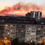 В Волгограде продолжается горение: над районом поднялся столб дыма