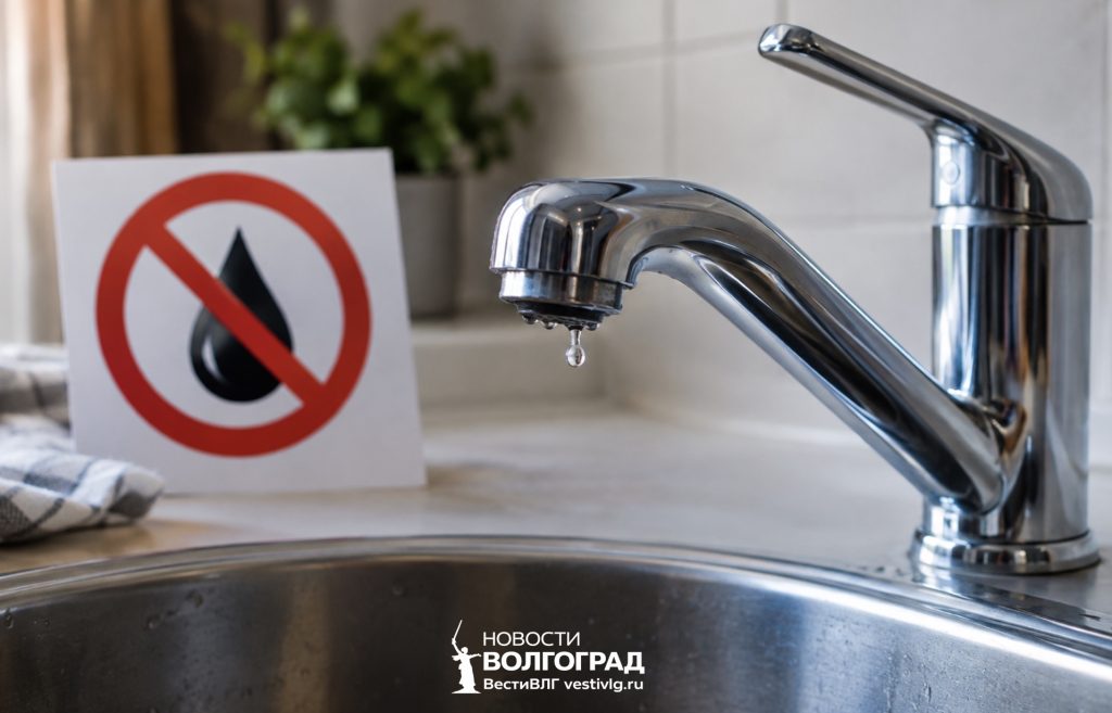 отключение воды в Волгограде