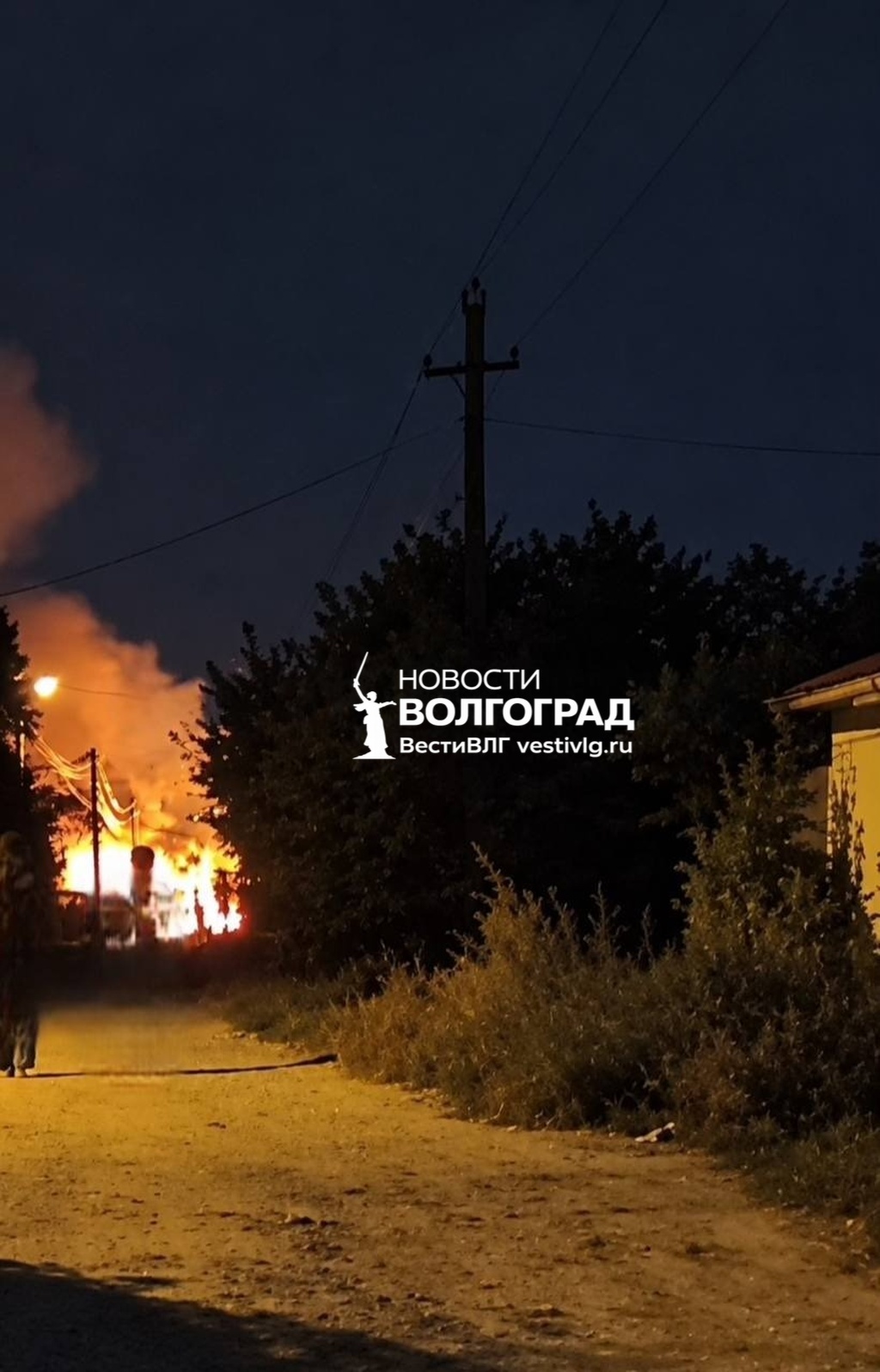 В Ворошиловском районе сообщили о возгорании