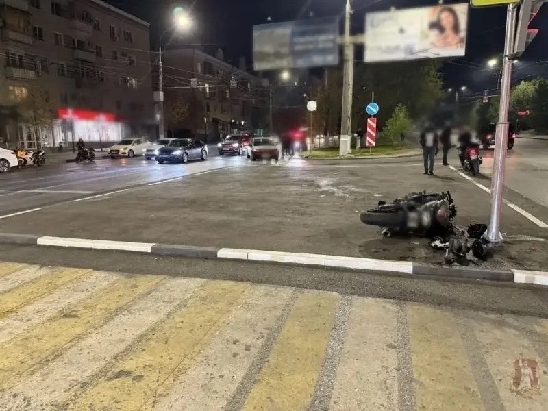 ДТП на Невской в Волгограде 9 октября: мотоциклист погиб