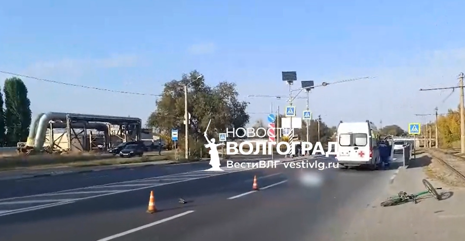 Велосипедист погиб под колёсами «Лады» в Волжском